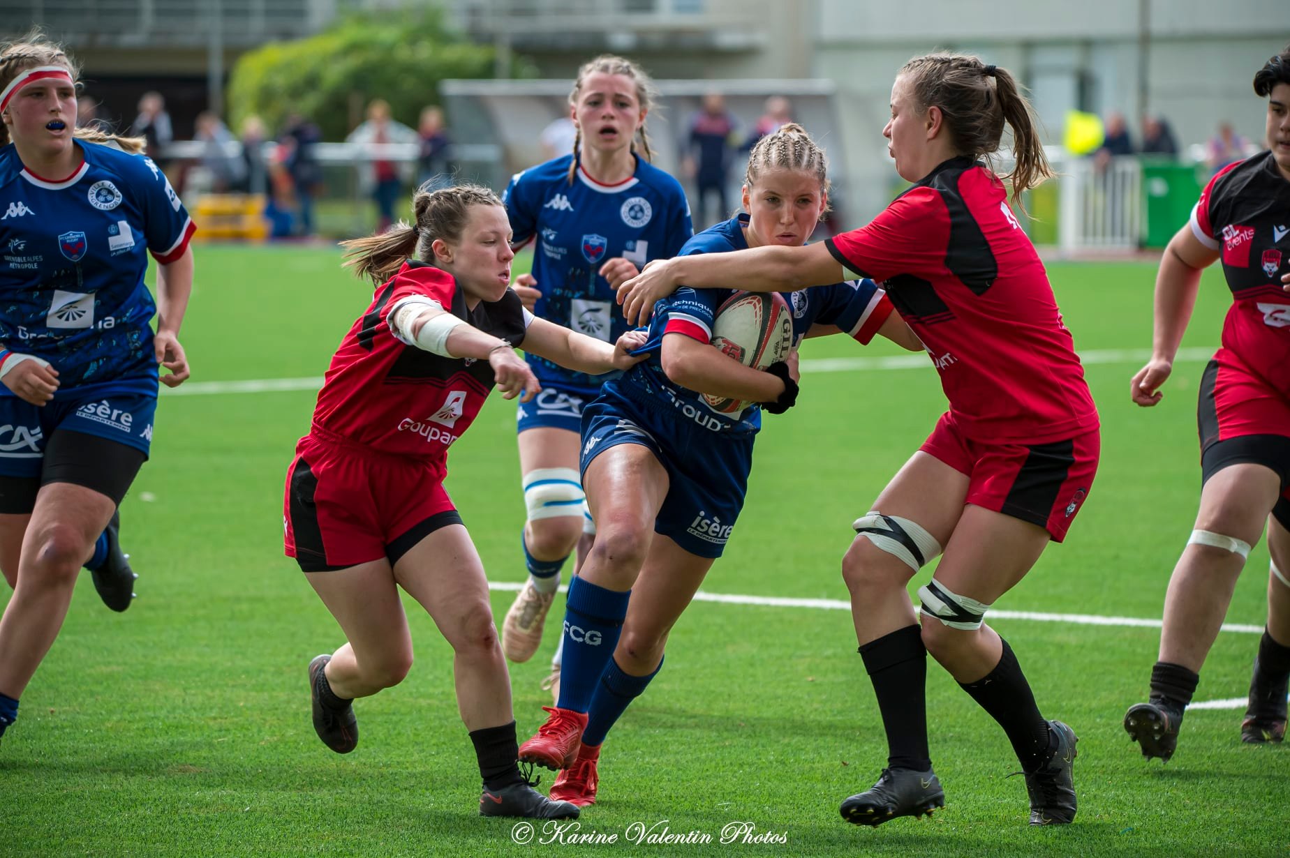  FC Grenoble Rugby - Lyon Olympique Universitaire - Rugby - U18 FCG Amazones (52) vs (0) LOU (#U18AmazonesVsLOU) Photo by: Karine Valentin | Siuxy Sports 2022-04-23