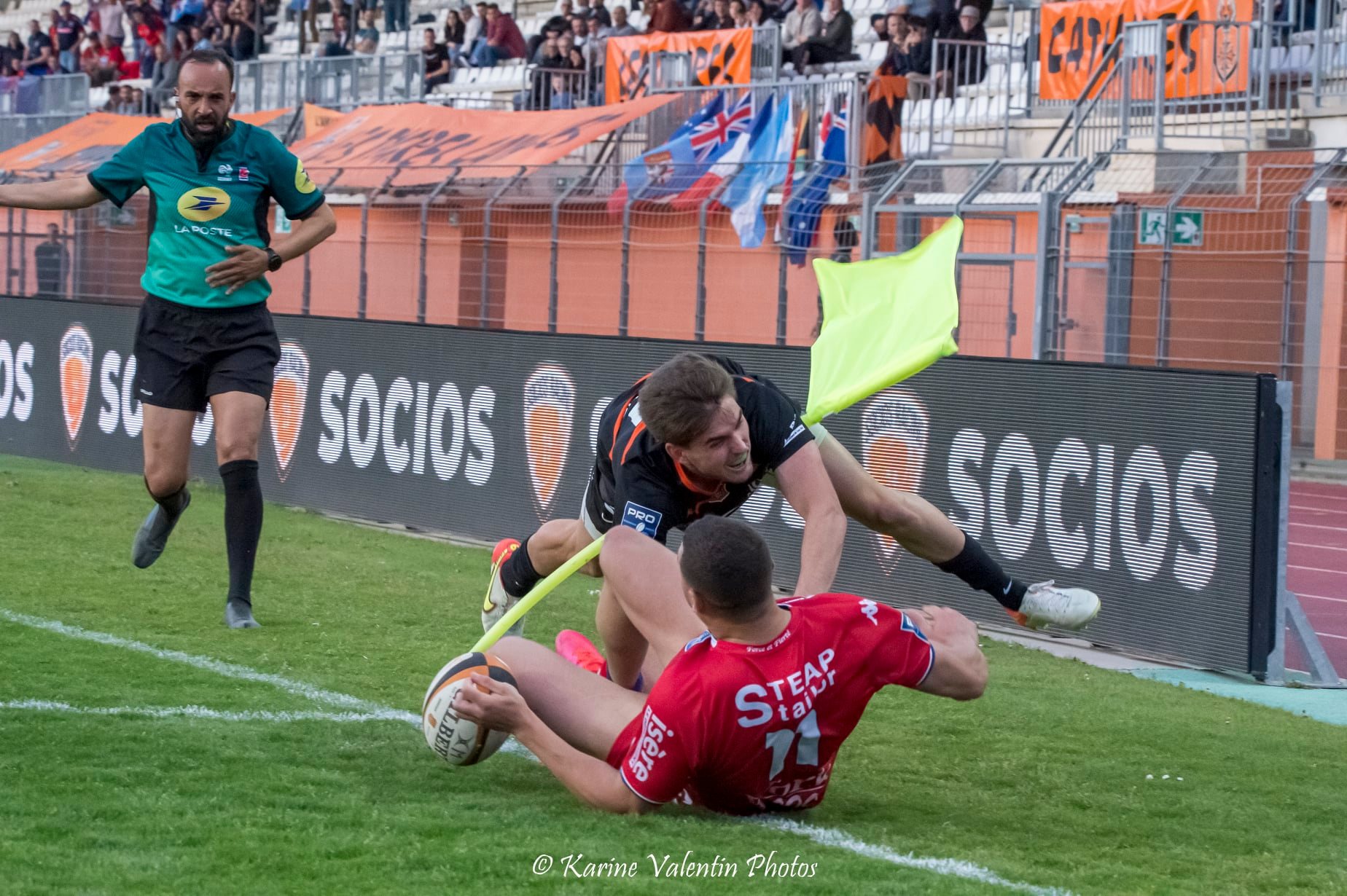  Racing Club Narbonnais - FC Grenoble Rugby - Rugby - Narbonne (32) vs (32) Grenoble - 2022 (#NarbonneVsGrenoble2022) Photo by: Karine Valentin | Siuxy Sports 2022-04-15