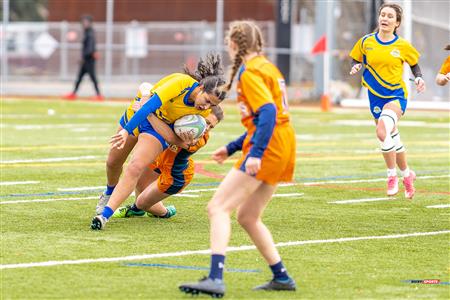 RSEQ - Rugby Fem - John Abbott (55) vs (12) André Laurendeau - Finals - Reel A2