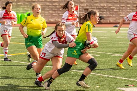 RSEQ - Rugby Fém - McGill U. (7) vs (25) Sherbrooke U. - Reel A1 - 1st half