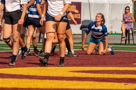 Rosalie Authier - Rugby - RUGBY QUÉBEC (96) VS (0) ONTARIO BLUES - RUGBY FÉMININ XV SR - Reel A3 - Équipe féminine - Rugby Québec - Ontario Blues (w)