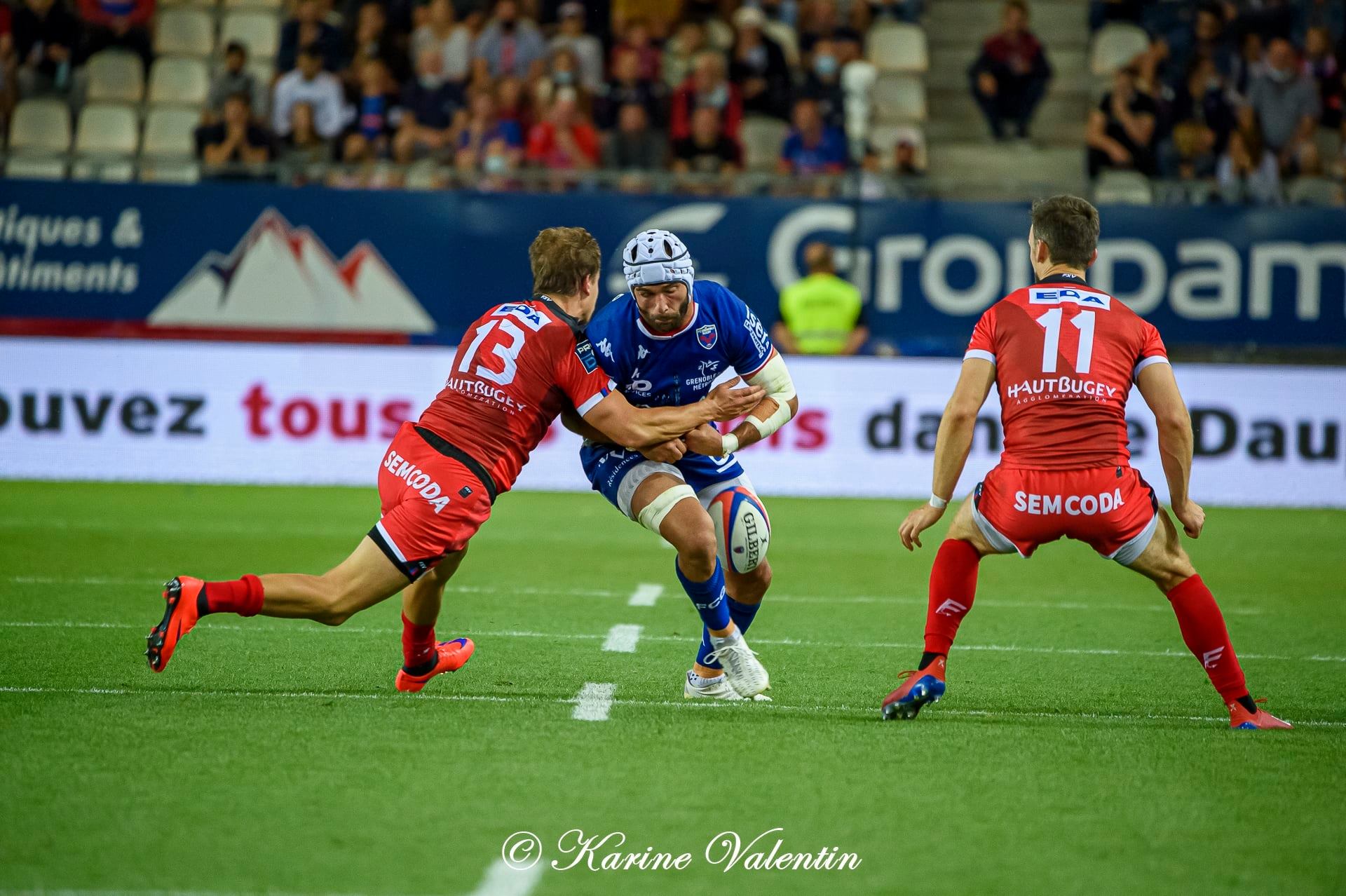  FC Grenoble Rugby - US Oyonnax Rugby - Rugby - Grenoble Vs Oyonnax (#FCGvsUSORoct2021) Photo by: Karine Valentin | Siuxy Sports 2021-08-27