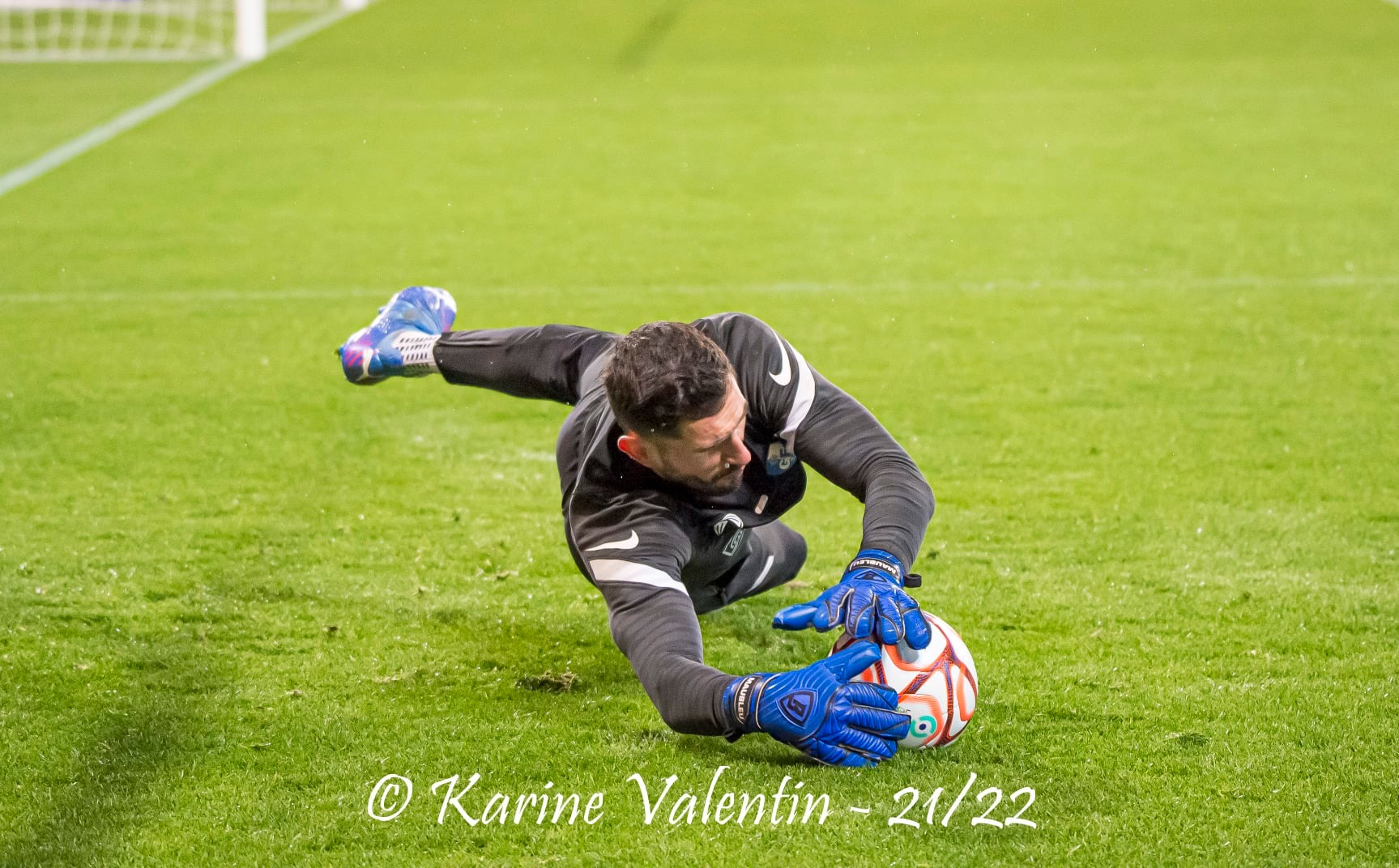 Brice MAUBLEU -  Grenoble Foot 38 -  - Soccer - GF38 vs AJ Auxerre (#GF38vsAJAuxerre2022jan) Photo by: Karine Valentin | Siuxy Sports 2022-01-08