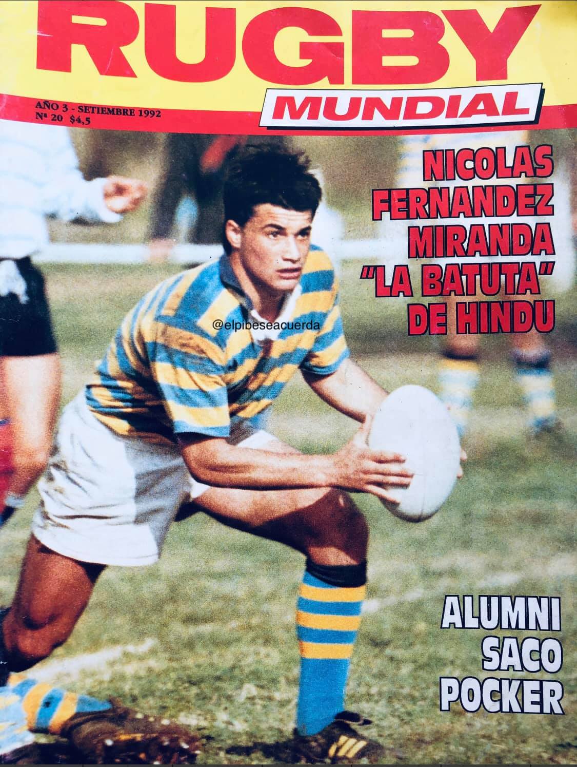  Hindú Club -  - Memorabilia - La batuta de Hindu () Photo by:  | Siuxy Sports 1992-09-01