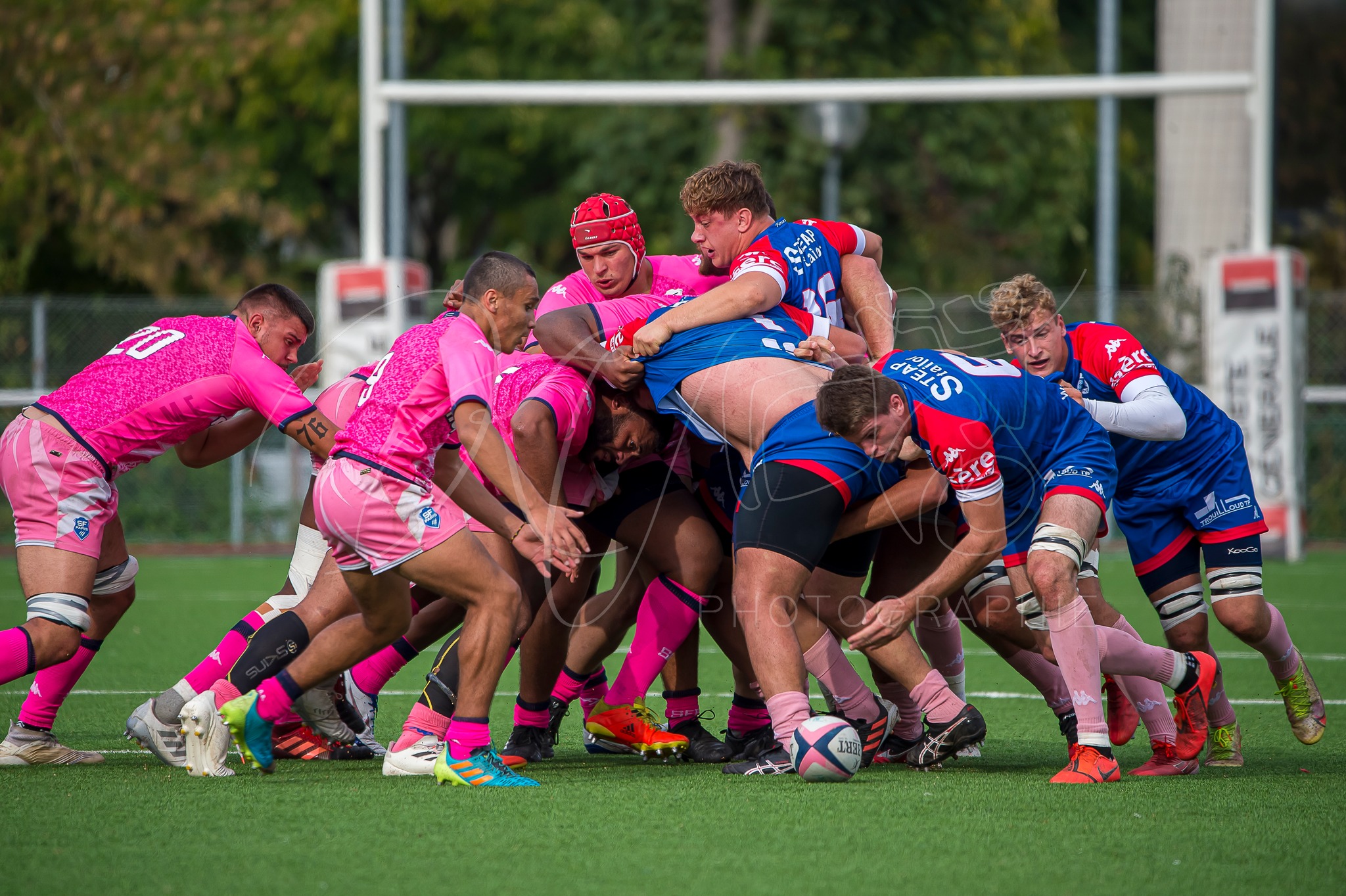  FC Grenoble Rugby - Stade Français - Rugby - Espoirs - FCG (44) vs (17) Stade Français (#FCGSTFespoirs2022) Photo by: Karine Valentin | Siuxy Sports 2022-10-09