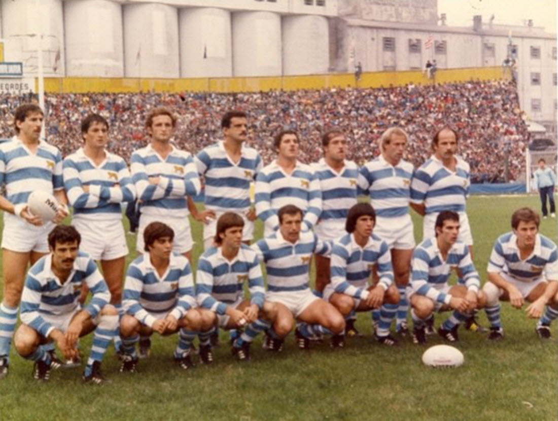  Selección Argentina de Rugby XV -  - Rugby - Equipo que le empato a los All Blacks () Photo by:  | Siuxy Sports 1985-11-02