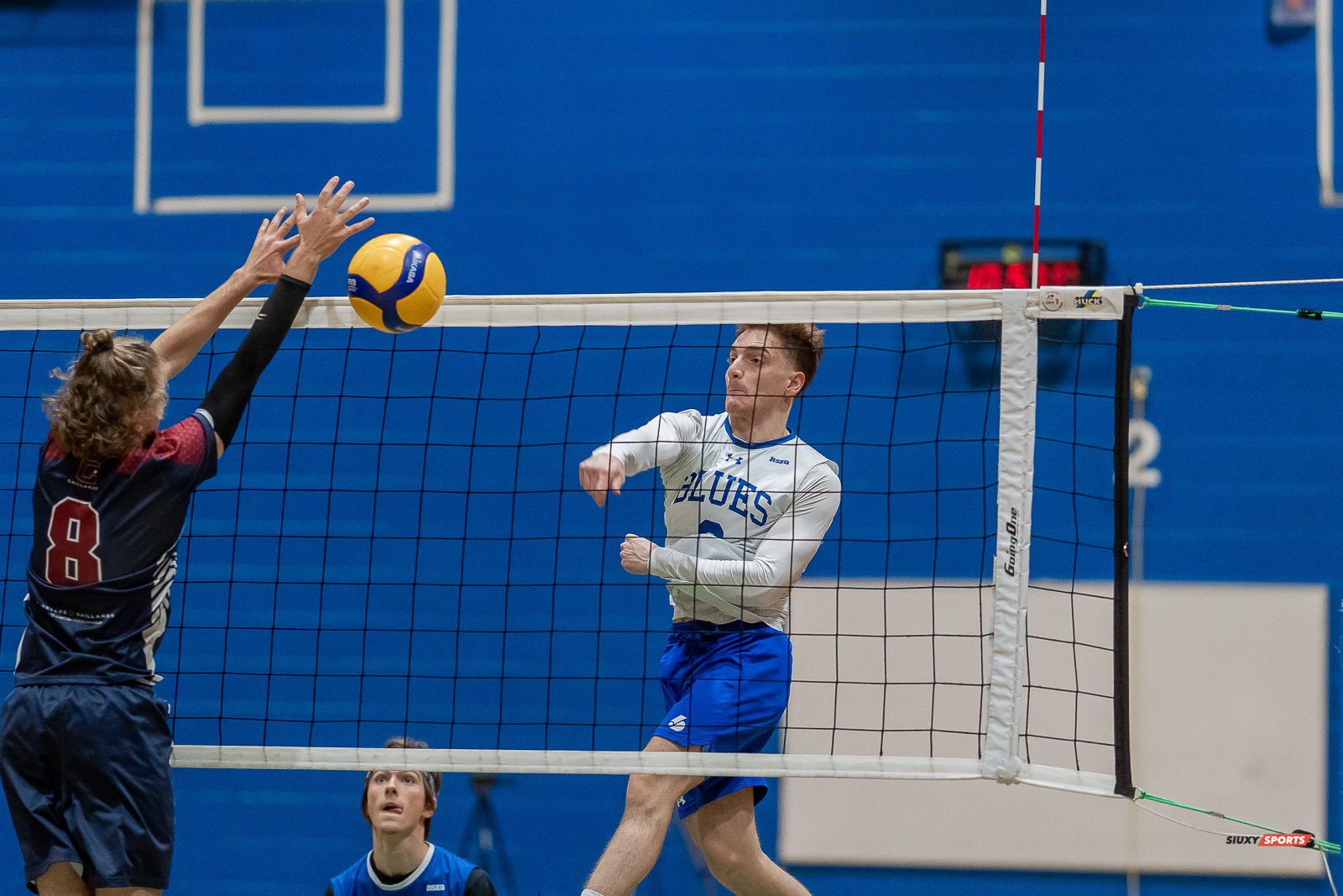 Laurent MICHEL-GOUGEON -  Cégep de l'Abitibi-Témiscamingue - College Dawson - Volleyball - RSEQ - Volleyball C M D2 Sud-Ouest - Tournoi 4 - Section A - Gaillards (2) vs (0) Blues (#RSEQVoll2022ABIDAW) Photo by: Dan Taylor-Morin | Siuxy Sports 2022-12-04