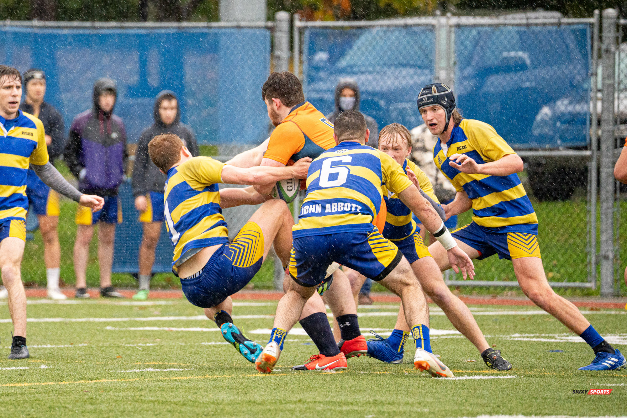 Dylan DRIVER - Jean-Baptiste HEBERT -  College John Abbott - Cégep André Laurendeau - Rugby -  (#AbbottVsAL2021m) Photo by:  | Siuxy Sports 2021-10-31