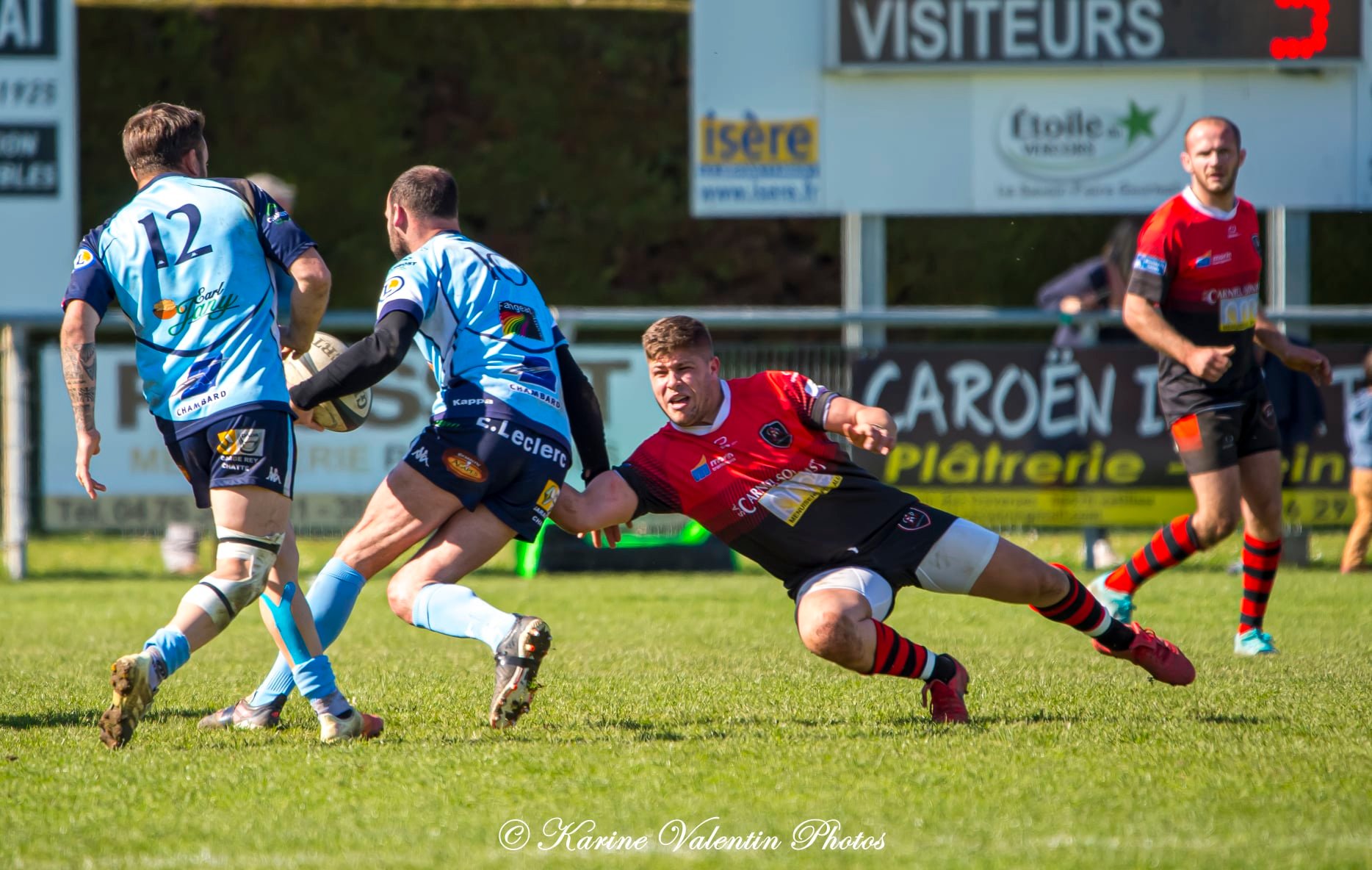  Saint-Marcellin Sports - Sporting Club Royannais - Rugby - Saint-Marcellin vs Saint-Jean-en-Royans - Féd - 2022 (#SMSvsSCR2022fed) Photo by: Karine Valentin | Siuxy Sports 2022-04-10