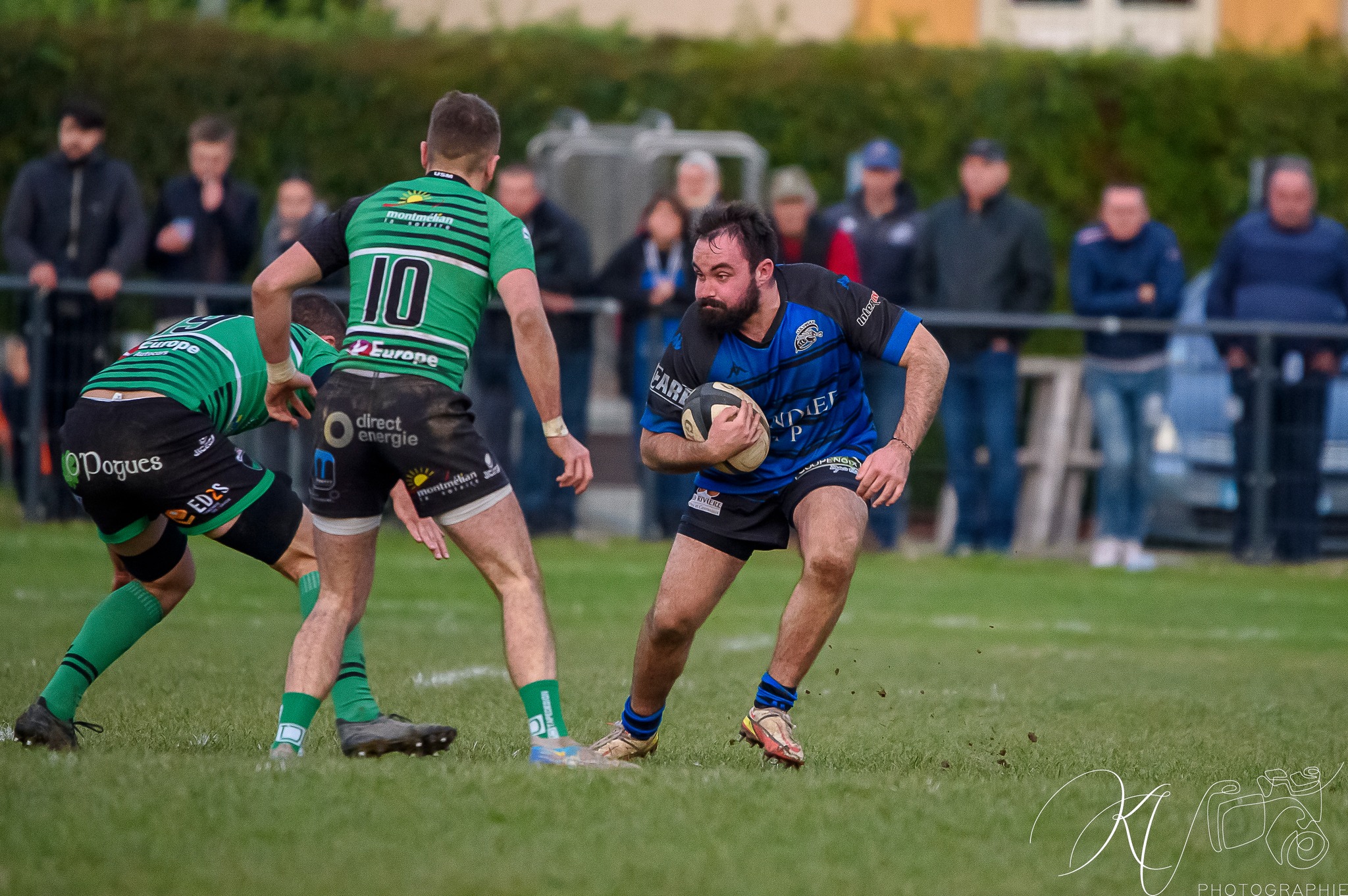  US Vinay - US Montmelian - Rugby - US Vinay (18) vs (28) US Montmélian (#USVUSM2022) Photo by: Karine Valentin | Siuxy Sports 2022-11-27