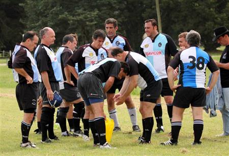 Areco vs RON XV (Centro Naval) - Primer Encuentro de Veteranos en Areco con Vaquillona c/ Cuero 2014