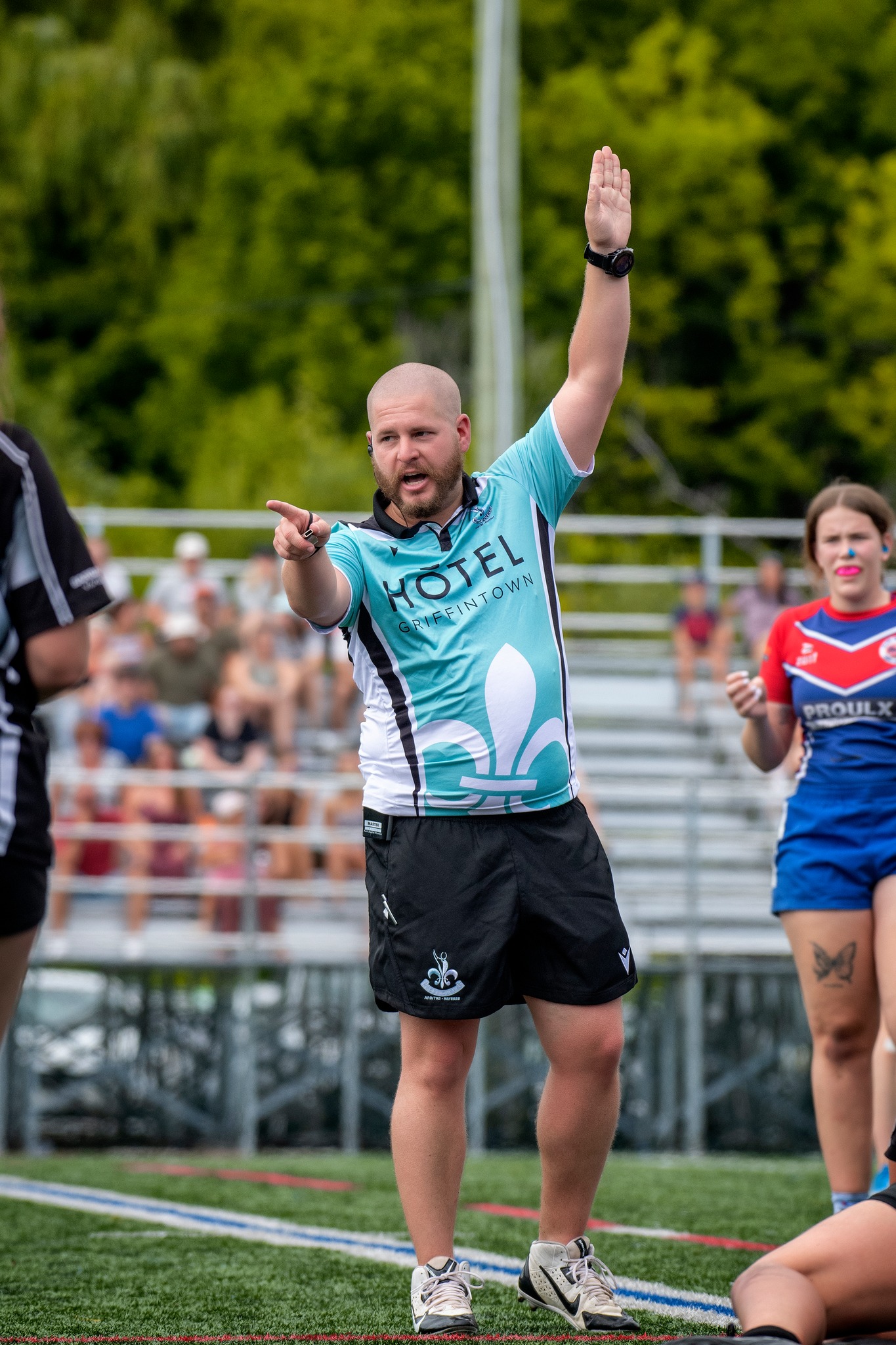  Saint-Georges Lumberjacks - Braves de Trois-Rivières - Rugby - Finale Développement (F) - Club de Rugby Lumberjacks (21) vs. (15) Braves de Trois-Rivières (#RugbyQC2022FinalFD) Photo by: Simon Duquette | Siuxy Sports 2022-08-13