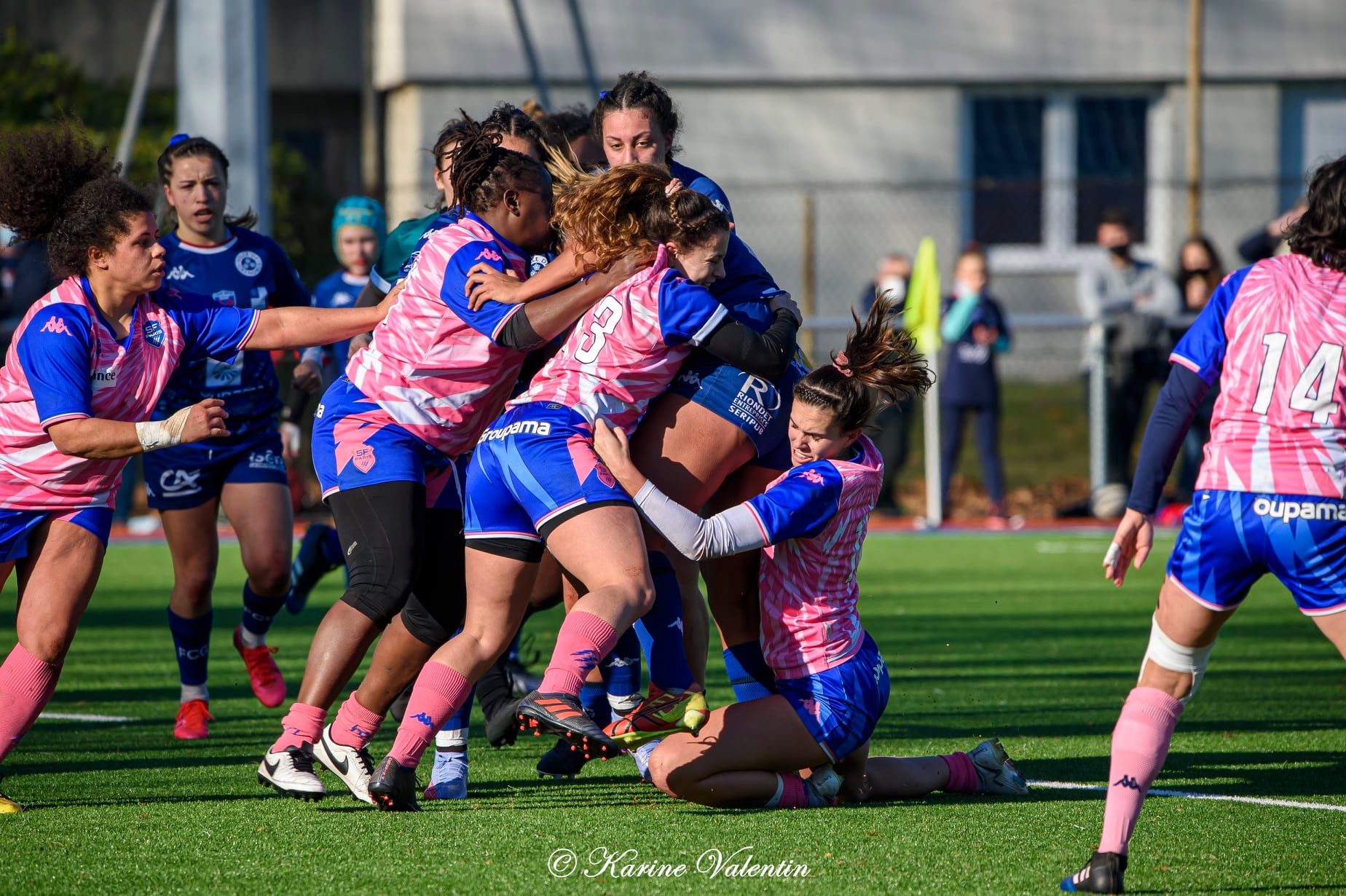  FC Grenoble Rugby - Stade Français - Rugby - FC Grenoble Vs Stade Français (#AmznesVsPinkRckts2022) Photo by: Karine Valentin | Siuxy Sports 2022-01-16