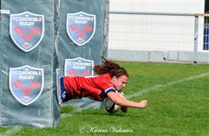 Florine Thiron - Rugby - FC Grenoble VS Toulouse - FC Grenoble Rugby - 