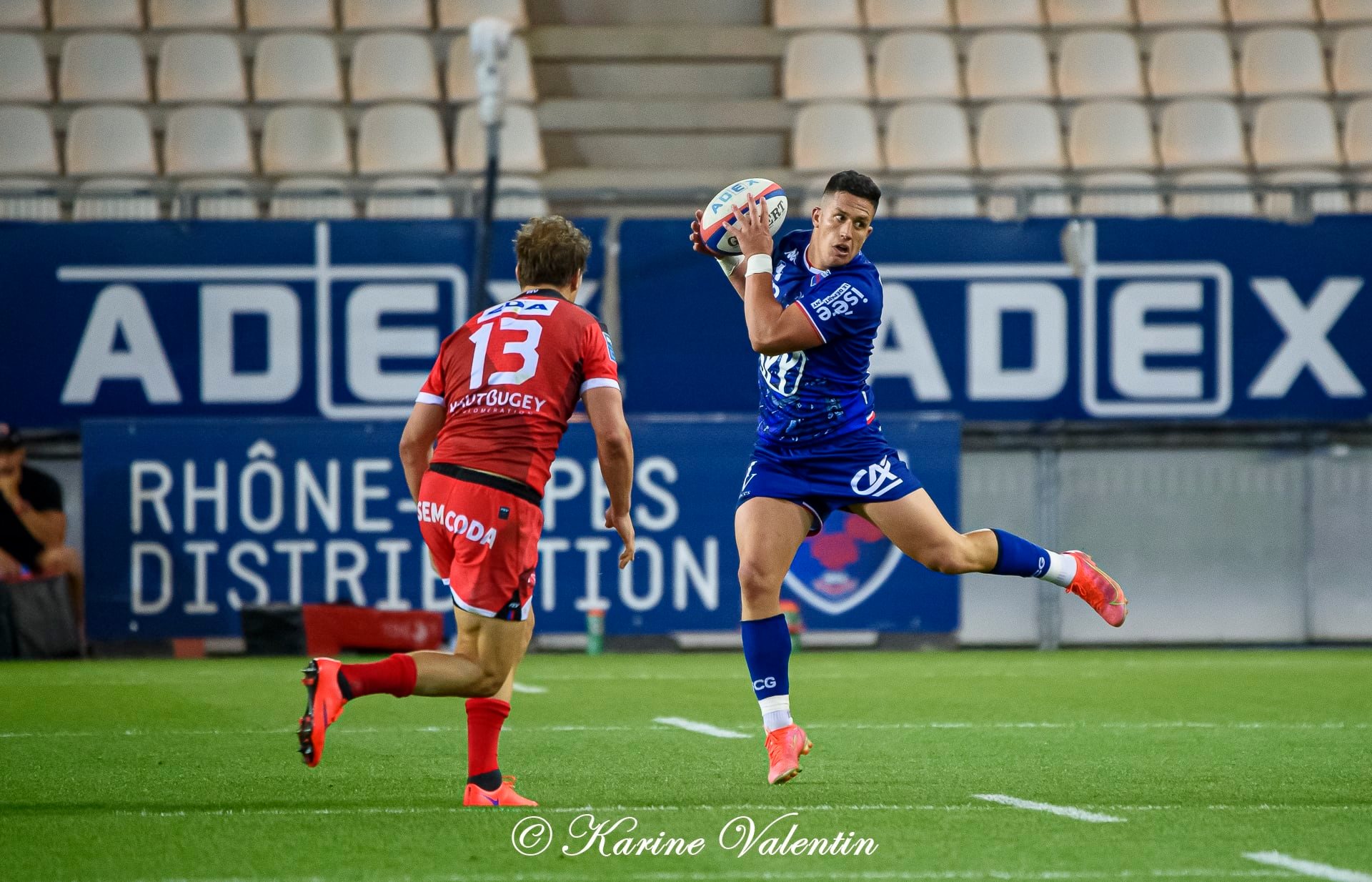  FC Grenoble Rugby - US Oyonnax Rugby - Rugby - Grenoble Vs Oyonnax (#FCGvsUSORoct2021) Photo by: Karine Valentin | Siuxy Sports 2021-08-27