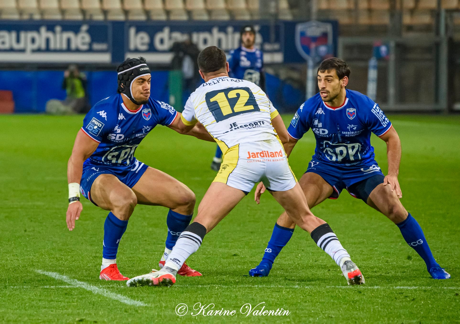  FC Grenoble Rugby - Stade Montois - Rugby -  (#GrenobleVsSMontois2021Dec) Photo by: Karine Valentin | Siuxy Sports 2021-12-09