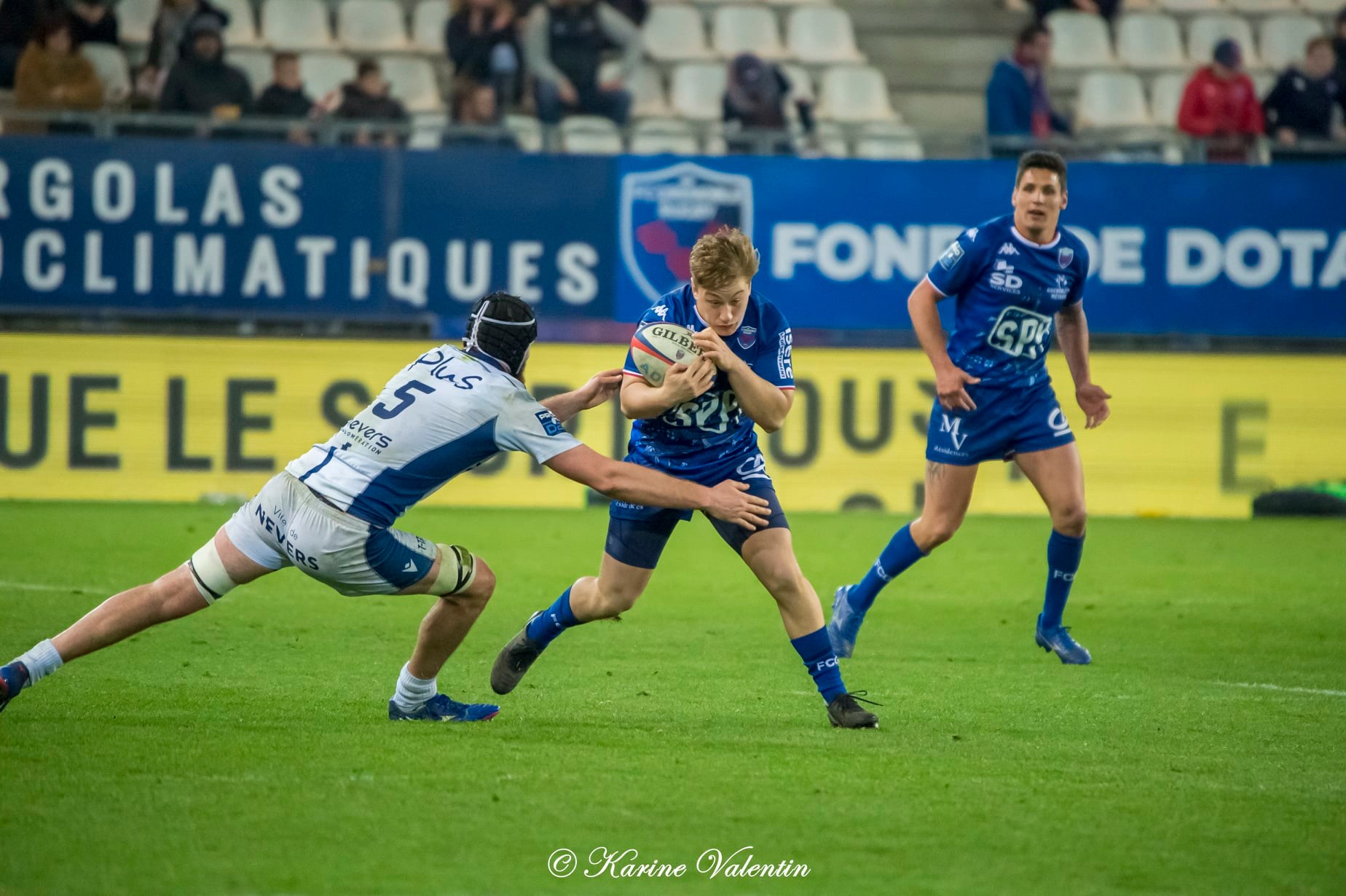  FC Grenoble Rugby - USON Nevers - Rugby - FC Grenoble Rugby (34) vs USON Nevers (10) - 2022 (#FCGvsUSON2022) Photo by: Karine Valentin | Siuxy Sports 2022-03-04