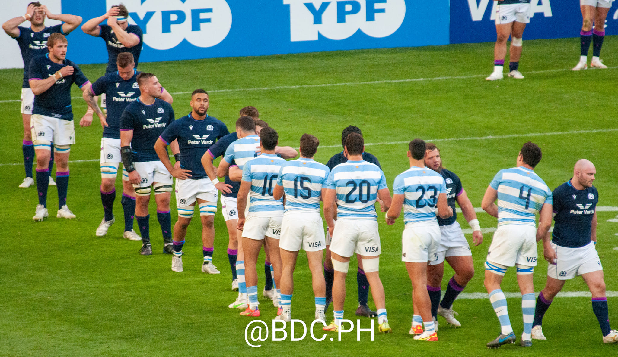  Selección Argentina de Rugby XV - Scotland national rugby union team - Rugby - Pumas (26) vs (18) Escocia (Scotland) - Jujuy - 1er Test de 3 (#PumasVsScotland2022A) Photo by: Benjamín de Chazal | Siuxy Sports 2022-07-02