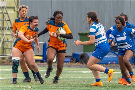 Adjoa Laureen Eza - Rugby - RSEQ - Rugby Fem - Dawson (12) vs (31) André Laurendeau - SemiF - College Dawson - Cégep André Laurendeau