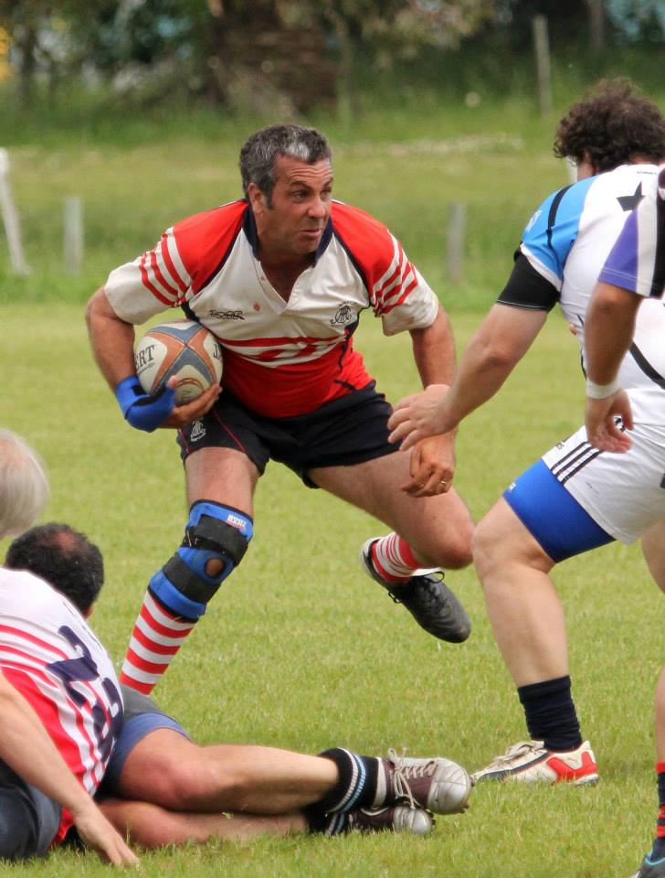  Areco Rugby Club - Centro Naval - RugbyV - Areco vs RON XV (Centro Naval) - Primer Encuentro de Veteranos en Areco con Vaquillona c/ Cuero 2014 (#ArecoVsRONXV2014) Photo by: Luis Robredo | Siuxy Sports 2014-10-18
