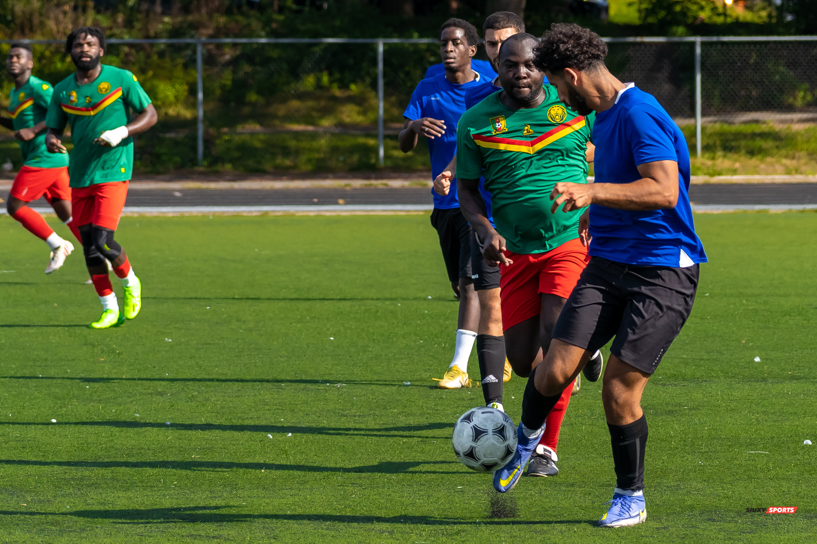  Lions du Cameroun - Top Boys FC - Soccer - Lions du Cameroun Vs Top Boys FC - LIGAF One (#LIGAFLionsVsTopBoys2022) Photo by: Dan Taylor-Morin | Siuxy Sports 2022-08-28