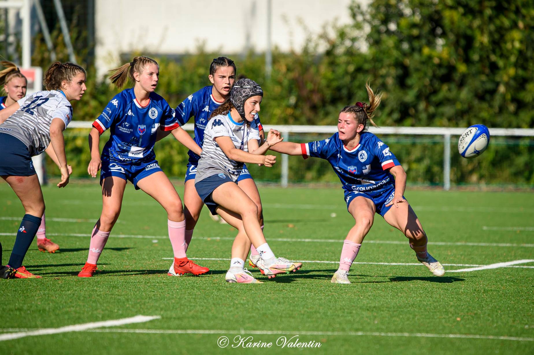 Enoé NERI -  FC Grenoble Rugby - Montpellier Hérault Rugby - Rugby - FC Grenoble VS Montpellier U18 (#GrenobleVsMontpll2021octU18) Photo by: Karine Valentin | Siuxy Sports 2021-10-18