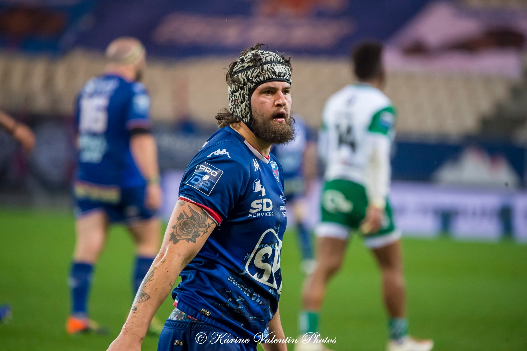 Thomas LAINAULT -  FC Grenoble Rugby - US Montauban - Rugby - FC Grenoble (22) vs (21) US Montauban - 2022  (#FCGvsUSM2022avr) Photo by: Karine Valentin | Siuxy Sports 2022-04-08