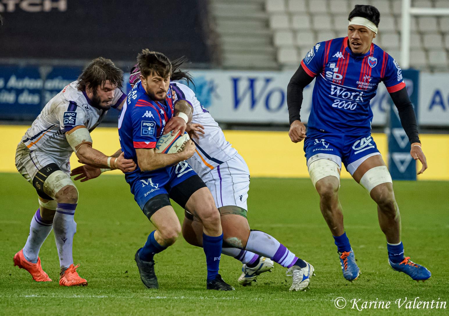 Tanginoa HALAIFONUA -  FC Grenoble Rugby - Soyaux Angoulême - Rugby - FC Grenoble VS Soyaux Angoulême (#GrenobleAngouleme2021jan) Photo by: Karine Valentin | Siuxy Sports 2021-01-15