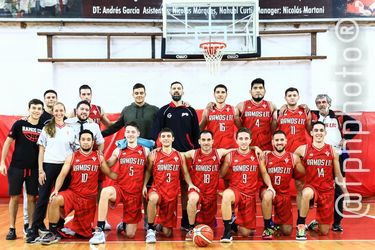 Facundo ALVAREZ - Ariel GARCÍA - Brian HERSCOVICH - Facundo KANESHIRO - Raul SALVATIERRA - Sebastian SEVEGNANI - Santiago YASKULKA -  Ramos Mejía Lawn Tennis Club - Centro Deportivo Huracán de San Justo - Basketball - Ramos Mejia Lawn Tenis Club (83) Vs (54) Huracan de San Justo - 2022 - Liga Federal (#RMLTCVSHSJ2022fed) Photo by: Alan Roy Bahamonde | Siuxy Sports 2022-04-12