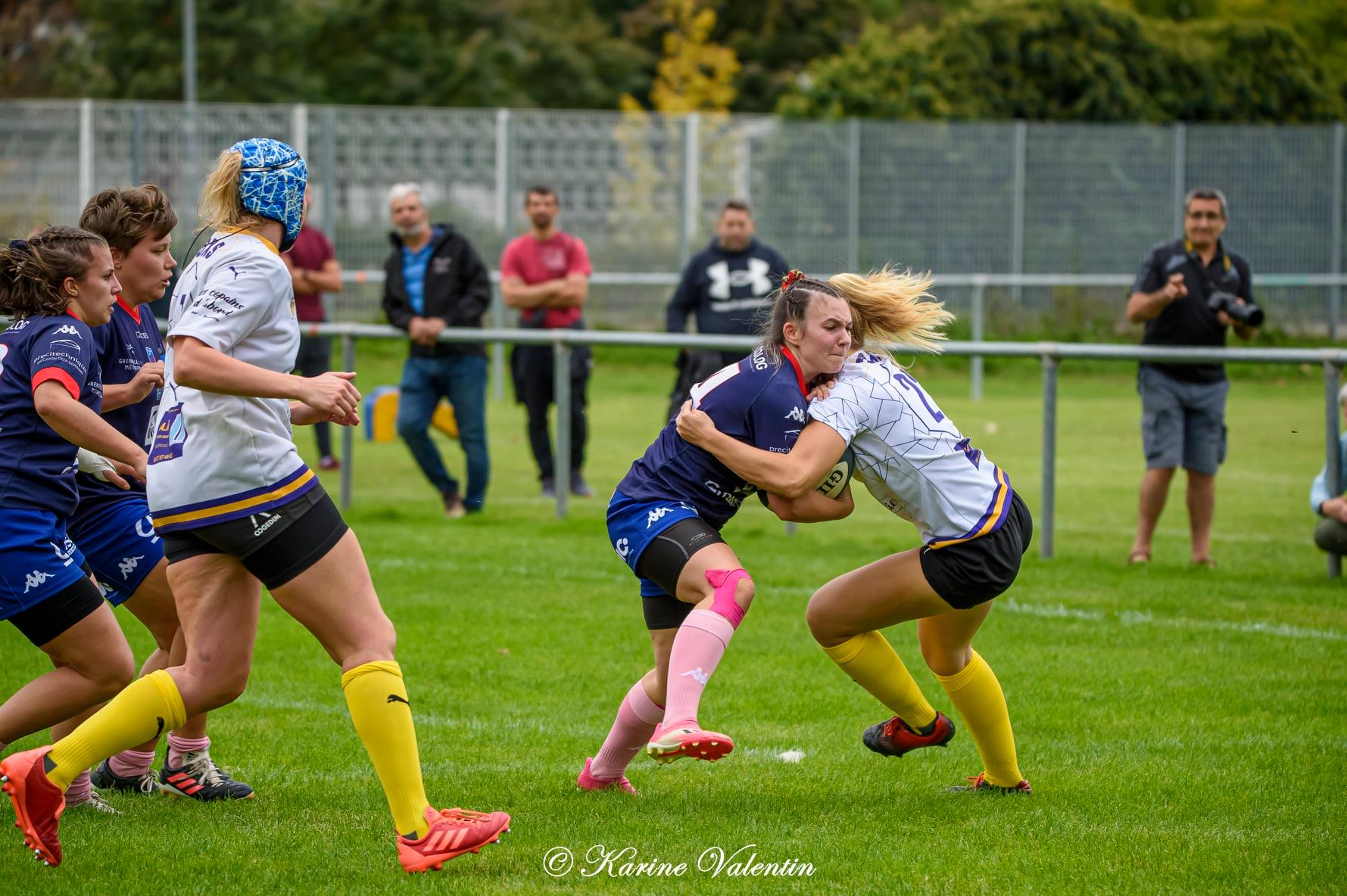  FC Grenoble Rugby - GUC-SMH - Rugby - Grenoble Amazones vs GUC-SMH (#AmazonesVsGUCSMH2021oct) Photo by: Karine Valentin | Siuxy Sports 2021-10-03