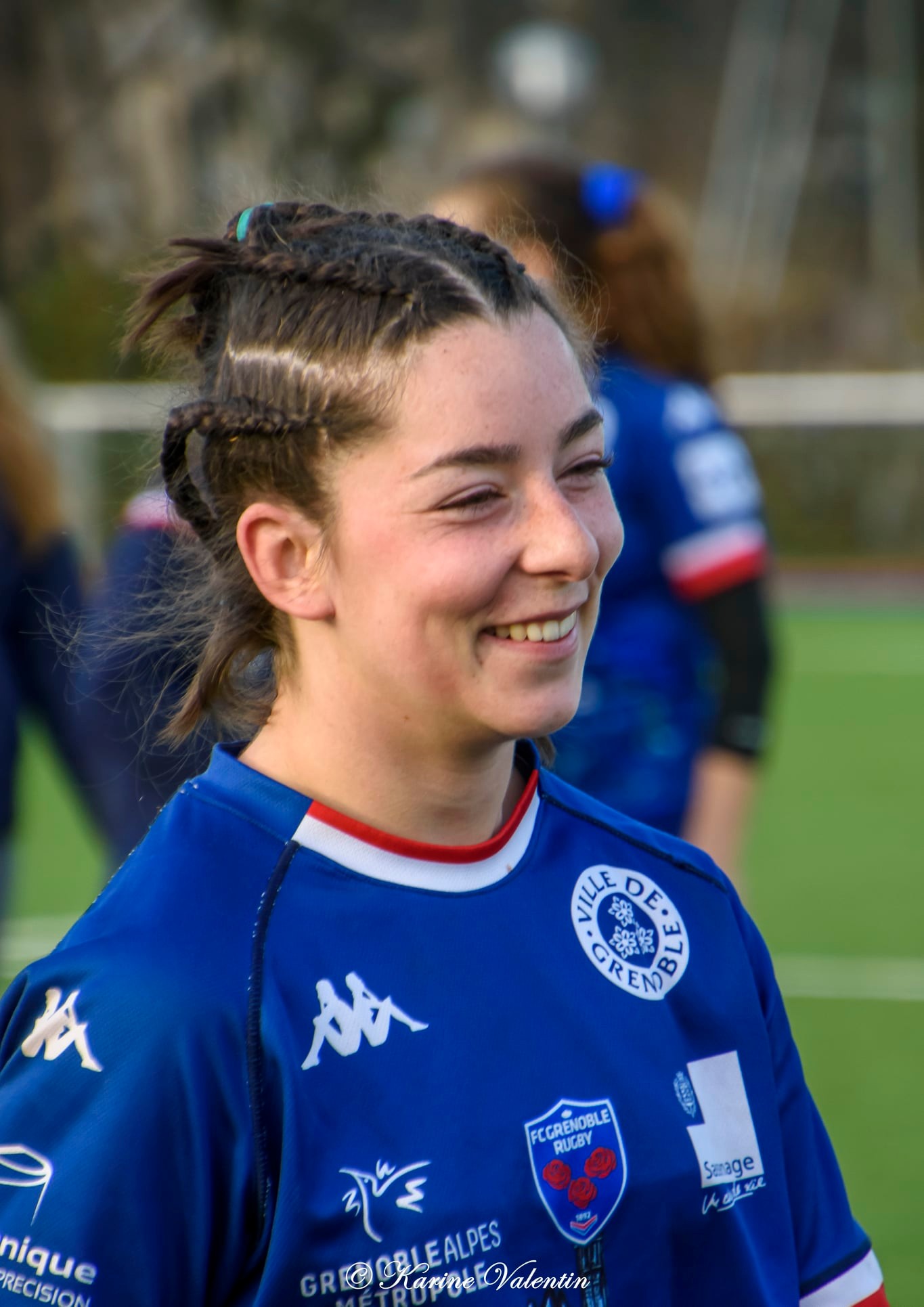 Cléa MICHEL -  FC Grenoble Rugby - Lyon Olympique Universitaire - Rugby - FC Grenoble Vs Lyon Olympique Universitaire (#AmznesVsLOU2022) Photo by: Karine Valentin | Siuxy Sports 2022-02-20