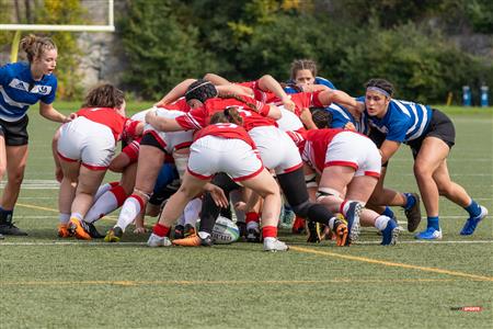 RSEQ Rugby Fem - U. de Montréal (70) vs (3) McGill - Reel A1 - 1er mi-temps
