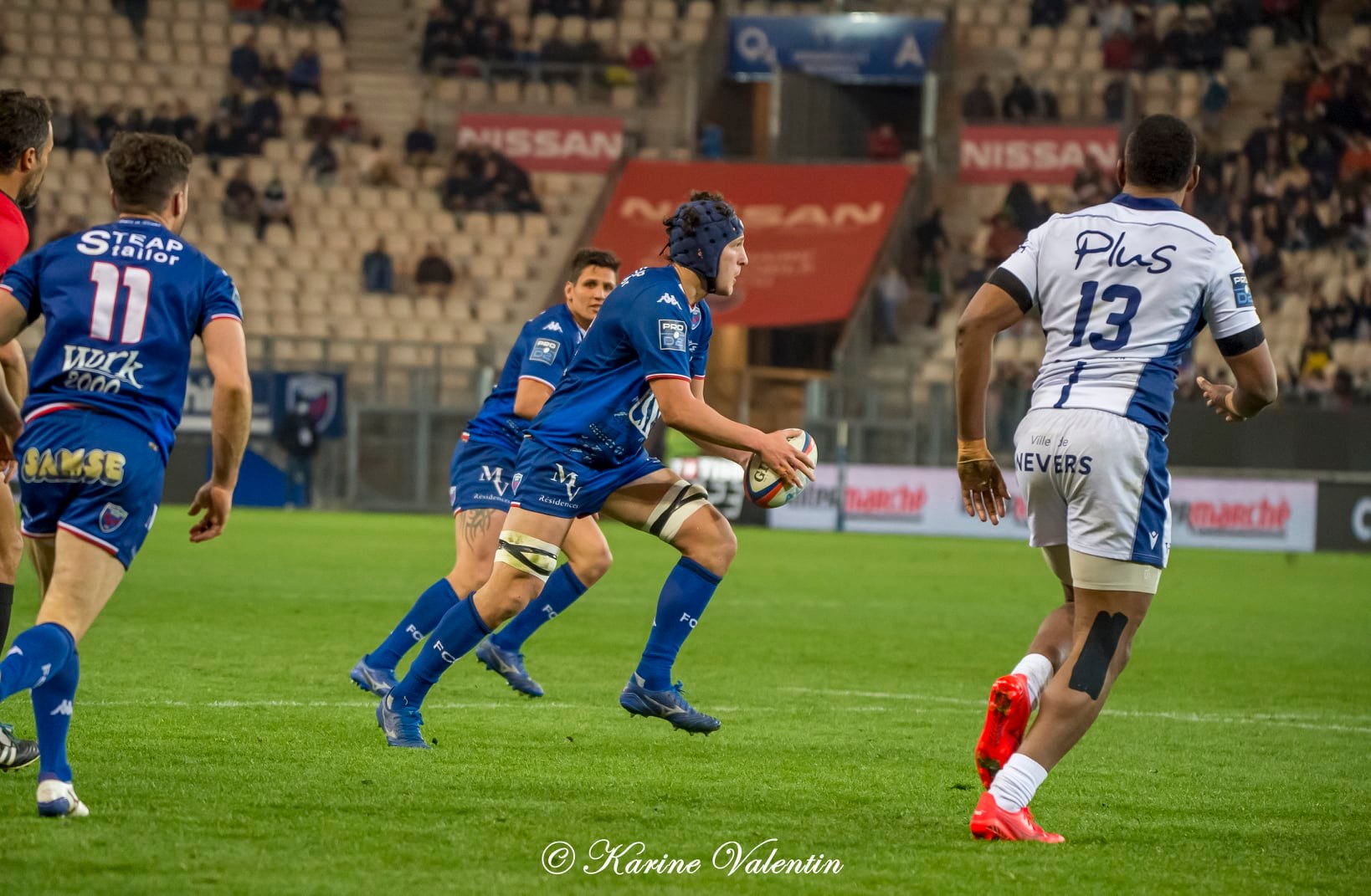  FC Grenoble Rugby - USON Nevers - Rugby - FC Grenoble Rugby (34) vs USON Nevers (10) - 2022 (#FCGvsUSON2022) Photo by: Karine Valentin | Siuxy Sports 2022-03-04