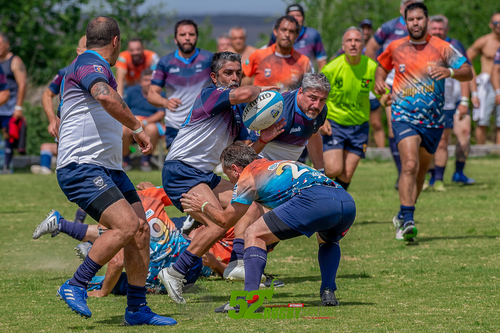  VARBA - VINOS Rugby - RugbyV - 52 Nacional de Veteranos de Rugby - San Luis - VARBA vs VINOS (#52NaVeRugbySL03VarbaVinos) Photo by: Diego van Domselaar | Siuxy Sports 2022-11-20