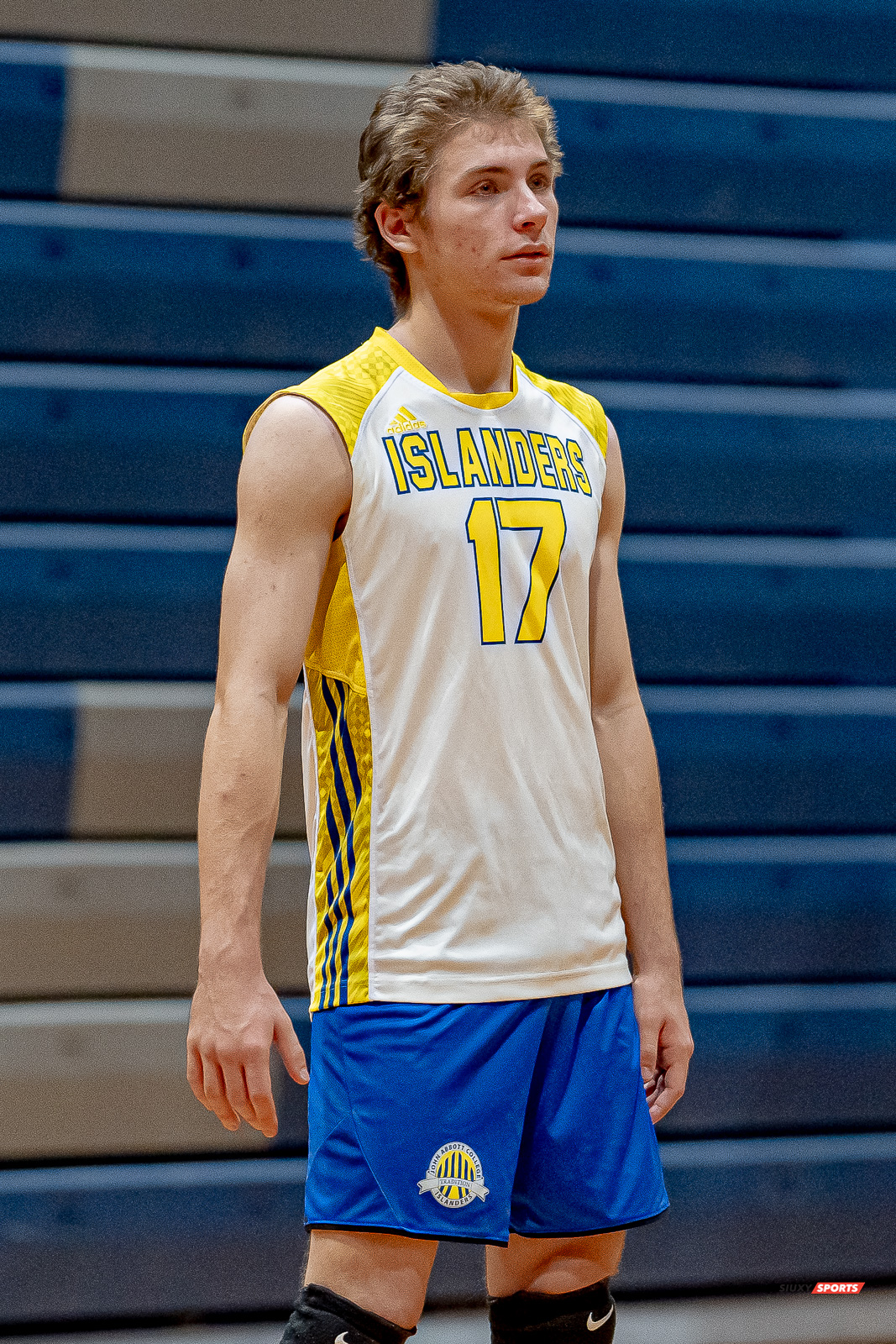 Klim PRUSSKY -  Cégep de l'Abitibi-Témiscamingue - College John Abbott - Volleyball - RSEQ - VOLLEYBALL C M D2 SUD-OUEST - TOURNOI 4 - SECTION A - Gaillards (2) VS (1) ISLANDERS (#RSEQVoll2022ABIJAC) Photo by: Dan Taylor-Morin | Siuxy Sports 2022-12-04