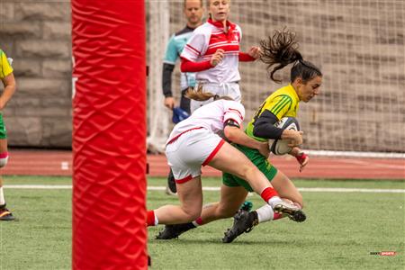 RSEQ - Rugby Fém - McGill U. (7) vs (25) Sherbrooke U. - Reel A1 - 1st half