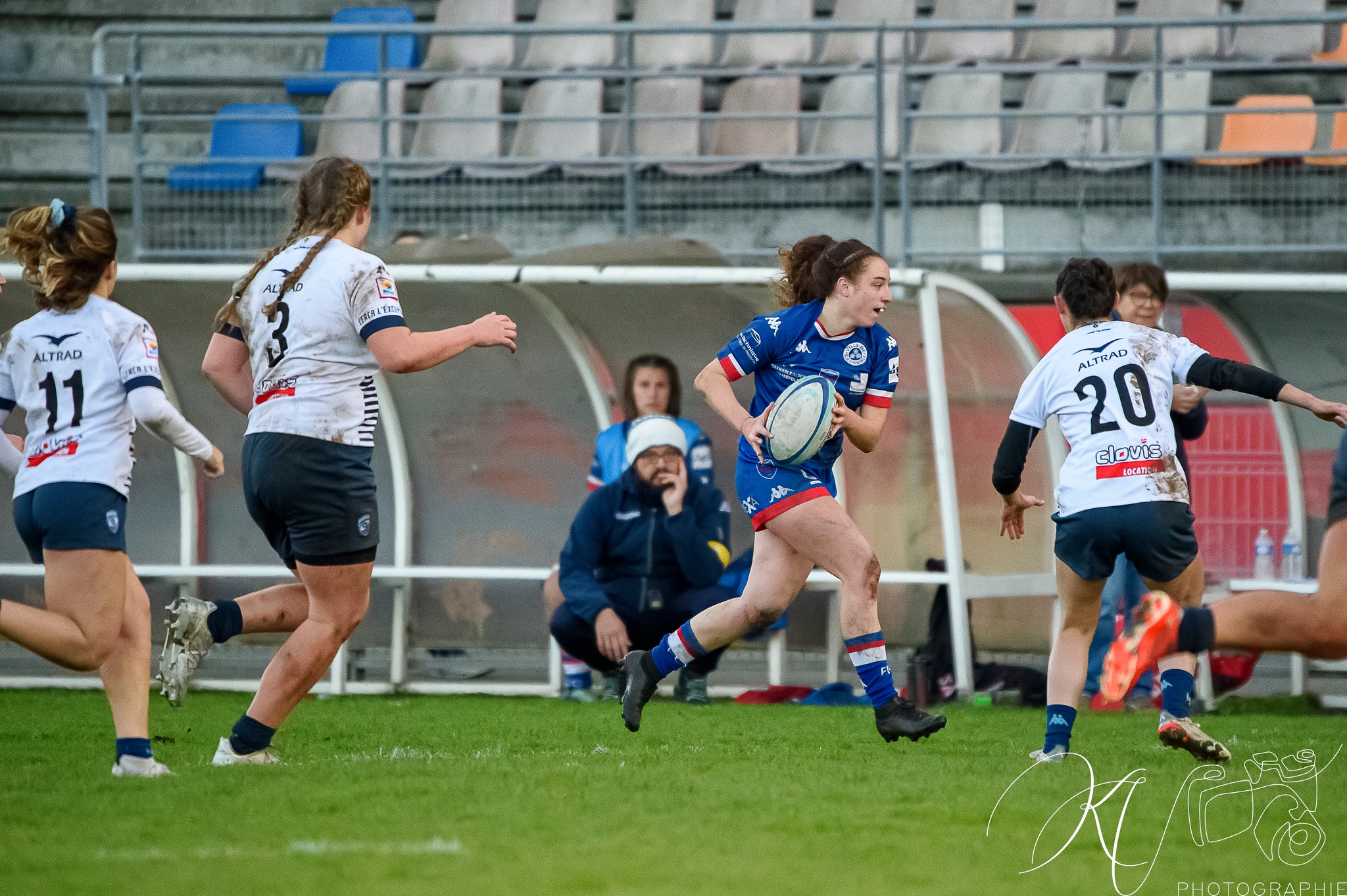  FC Grenoble Rugby - Montpellier Hérault Rugby - Rugby - Amazones (17) vs (10) MHR (#AmazonesVsMHR2022) Photo by: Karine Valentin | Siuxy Sports 2022-11-20