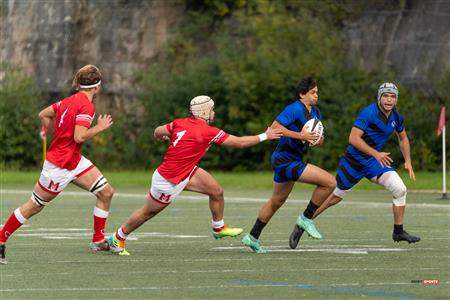 RSEQ Rugby Masc - U. de Montréal (10) vs (34) McGill - Reel A1 - 1er mi-temps