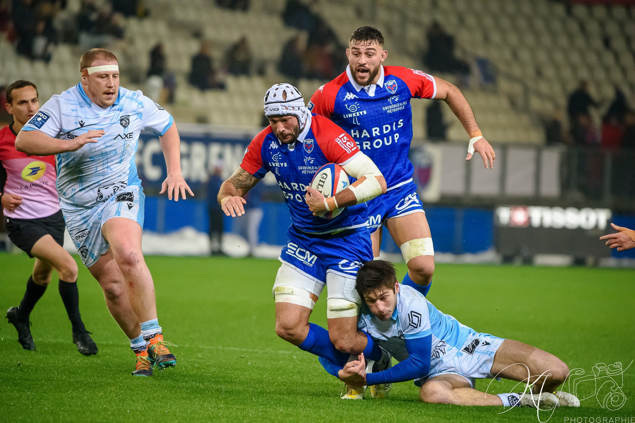  FC Grenoble Rugby - RC Massy - Rugby - FC Grenoble (38) VS (15) RC Massy (#FCGMASS2022) Photo by: Karine Valentin | Siuxy Sports 2022-12-16
