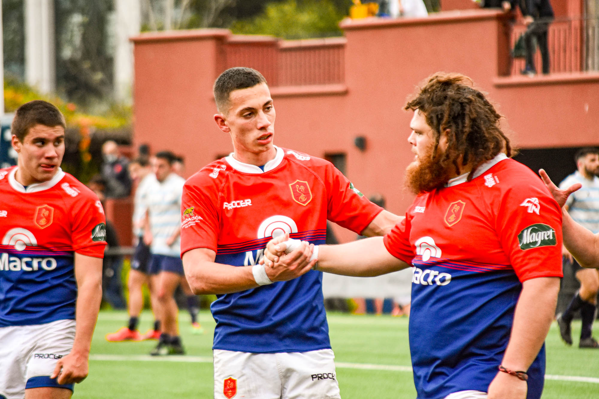 Lautaro BECERRA - Pedro CARLUCCIO - Marcos OLIVERO -  Asociación Deportiva Francesa -  - Rugby -  (#ADFvsCABNA2021) Photo by: Ignacio Pousa | Siuxy Sports 2021-10-02