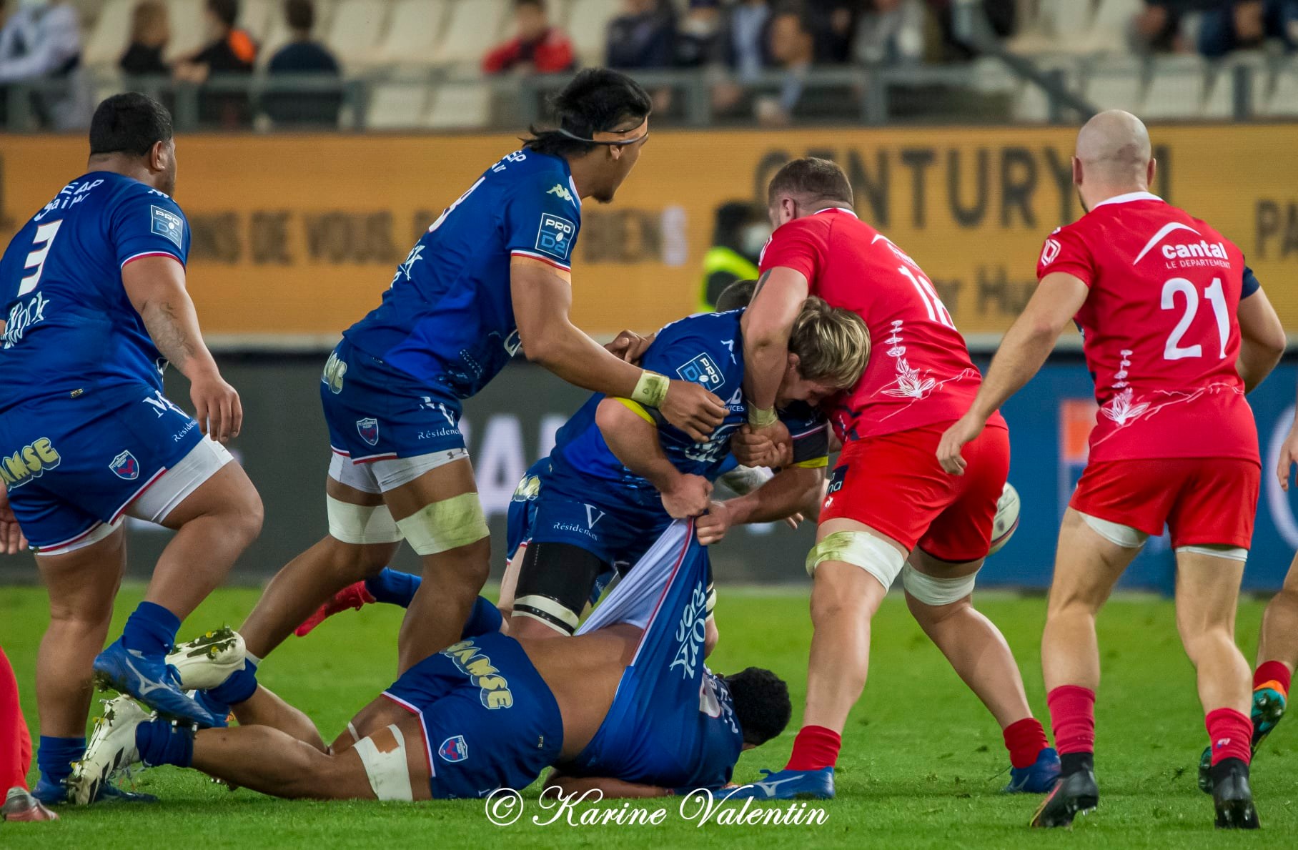  FC Grenoble Rugby - Stade Aurillacois - Rugby - FC Grenoble Rugby vs Stade Aurillacois - 2022 (#FCGvsSA2022R02) Photo by: Karine Valentin | Siuxy Sports 2022-02-18