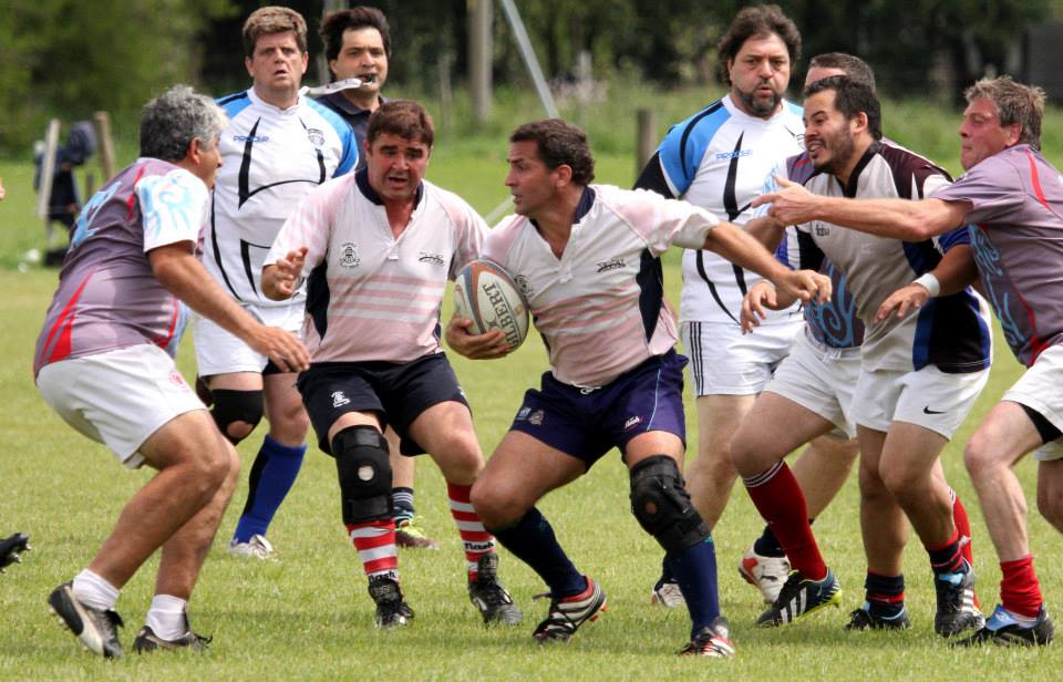  Cambalache XV - Repuestos XV - RugbyV - Cambalache XV vs XV de Repuesto - Primer Encuentro de Veteranos en Areco con Vaquillona c/Cuero 2014 (#CambalacheXVRepuesto2014) Photo by: Luis Robredo | Siuxy Sports 2014-10-18