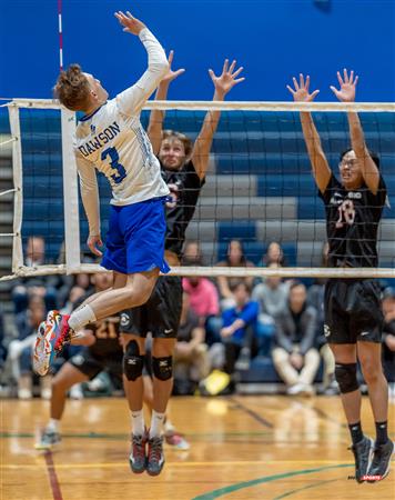 RSEQ - VOLLEYBALL C M D2 SUD-OUEST - TOURNOI 4 - SECTION A - Aigles (2) VS (1) Blues