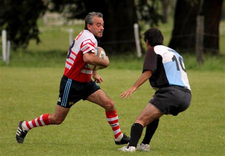 Areco vs RON XV (Centro Naval) - Primer Encuentro de Veteranos en Areco con Vaquillona c/ Cuero 2014