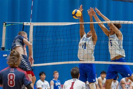 RSEQ - Volleyball C M D2 Sud-Ouest - Tournoi 4 - Section A - Gaillards (2) vs (0) Blues