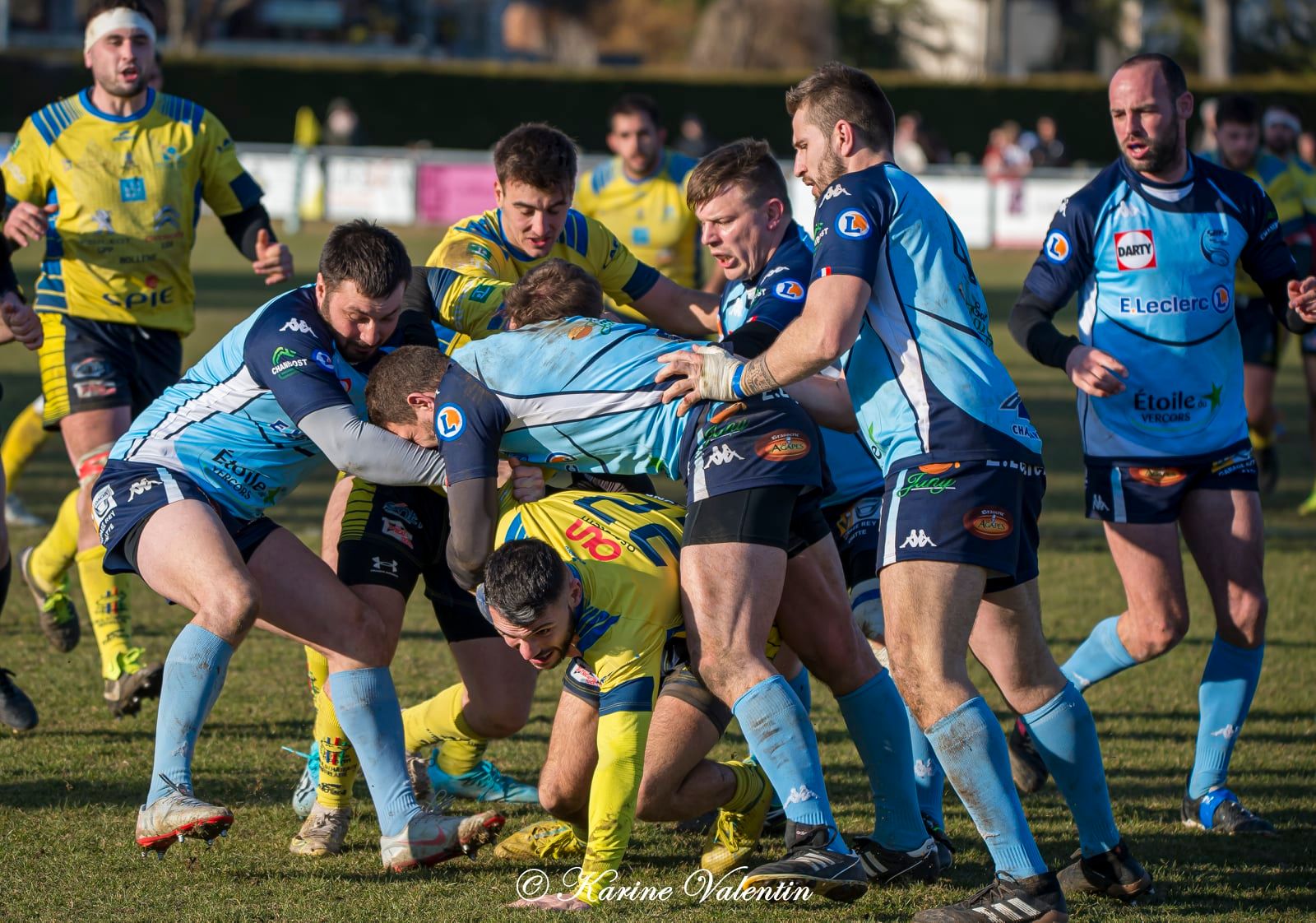  Saint-Marcellin Sports - Rugby Club Tricastin - Rugby - Saint-Marcellin vs Tricastin - Équipe 1 (#SMSvsRCT2022Eq1) Photo by: Karine Valentin | Siuxy Sports 2022-02-13
