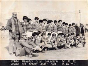 Gira a Mendoza (Los Tordos Rugby Club) en 1977