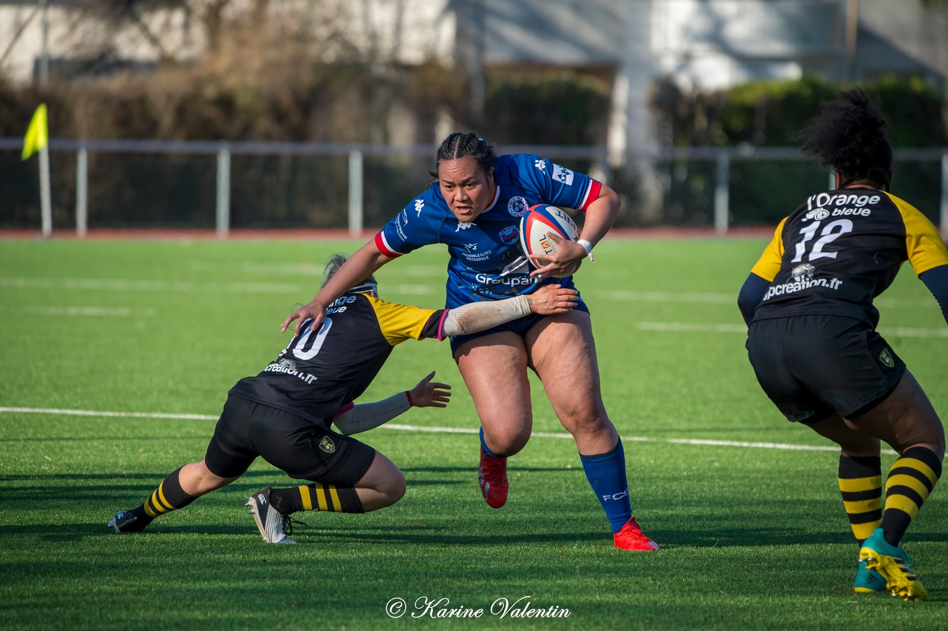 Eleanore TIALETAGI -  FC Grenoble Rugby - Stade Olympique de Chambéry rugby - Rugby - FC Grenoble (76-7) SOC Rugby - Féd1 (#AmazonesVsSOC2022) Photo by: Karine Valentin | Siuxy Sports 2022-02-27
