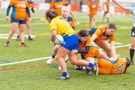 RSEQ - Rugby Fem - John Abbott (55) vs (12) André Laurendeau - Finals - Reel A1