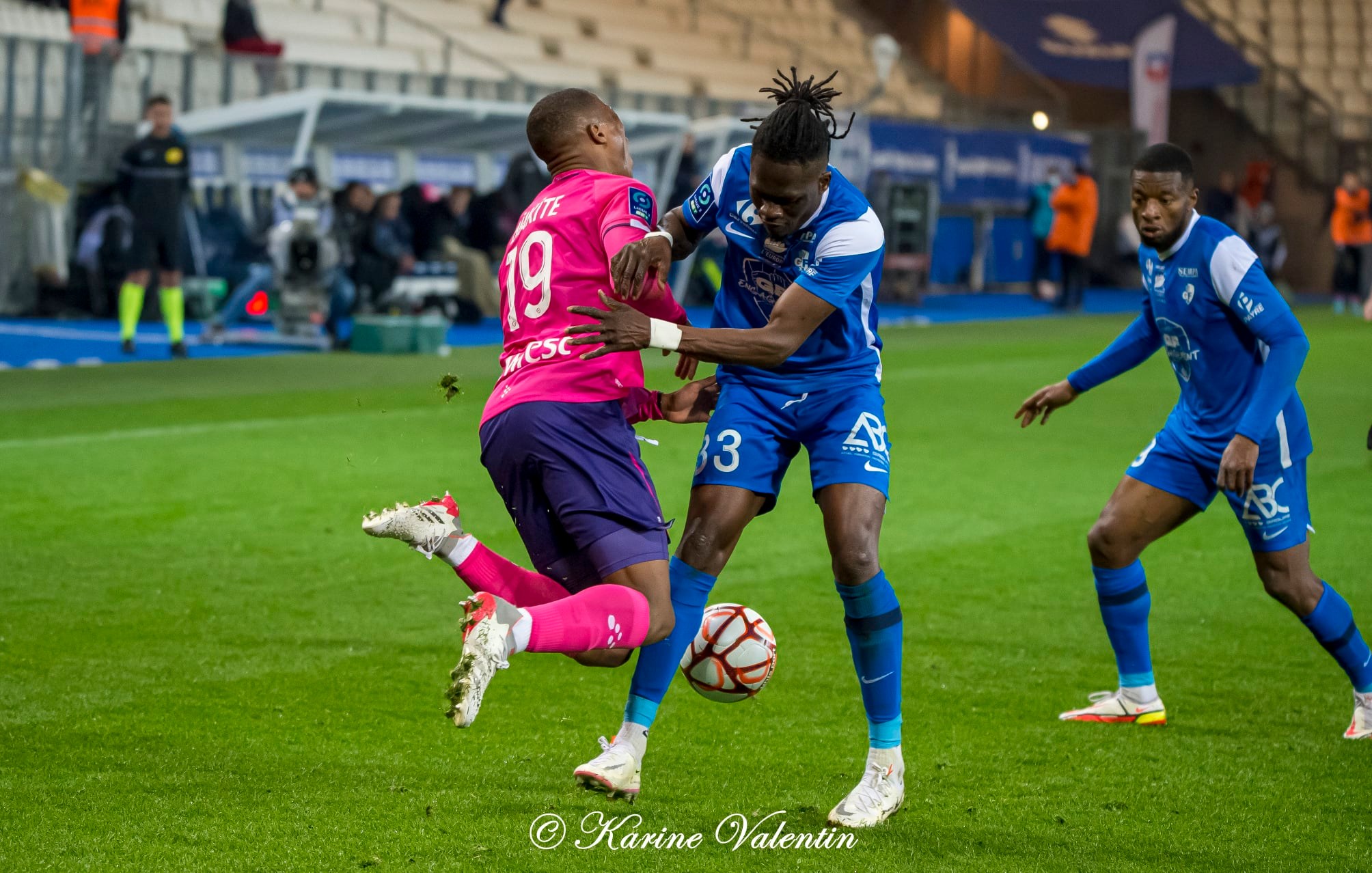 Mamadou DIALLO -  Grenoble Foot 38 - Toulouse FC - Soccer - Grenoble Foot 38 (0) vs (2) Toulouse FC (#GF38vsTFC2022) Photo by: Karine Valentin | Siuxy Sports 2022-02-28